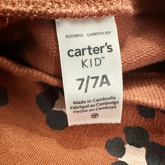 Carter’s | Fall Floral Sweatshirt (7) 🍂 - Picture 3 of 4